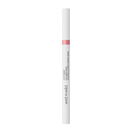 wet n wild Perfect Pout Lip Liner Stain, Long-Lasting Transfer-Proof Formula with Blade-Like Applicator for Precision & Fu...