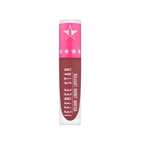 Jeffree Star Cosmetics Velour Liquid Lipstick, 0.19 fl oz, Long-lasting Matte Finish (Yak Queen)