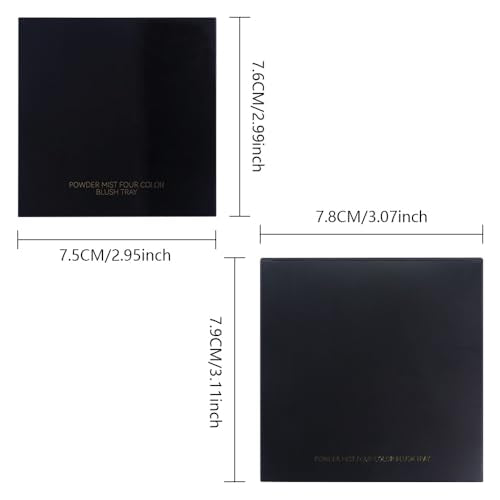 HHLTOH Matte Blush Cream Quads Makeup Palette, Blushes for Older Women Lip and Cheek Dual Blush Palette, Natural Lasting P...