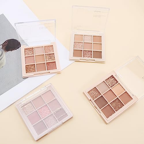 Boobeen Nude Eyeshadow Palette - Matte and Shimmer Makeup, Highly Pigmented Creamy Eye Shadow Powder, Create a Neutral Eye...