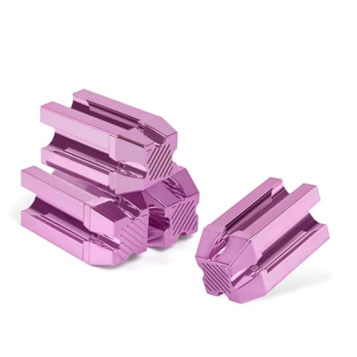 Luxshiny 2Pcs Rose Pink Eyebrow Pencil Sharpener for Women Dual Cosmetic Sharpener for Eyeliner Lip Liner Makeup Accessori...