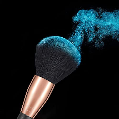 AirWos® 14 Pcs Professional Makeup Brush Set with Case - Synthetic Foundation, Powder, Eyeshadow, Concealer Brushes with P...