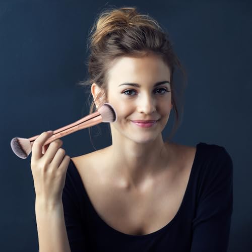 GEMSANVA Foundation Brush & Concealer Brush - Multi-Use Dual Ended Makeup Contour Brush for Cream, Liquid, Powder