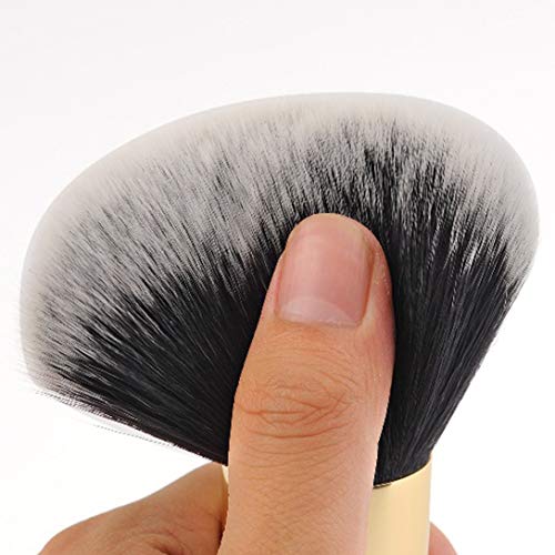 RN BEAUTY Makeup Brush Powder Brush Foundation Blush Bronzer Contour Face Blender Brush Professional Mineral Blending Buff...