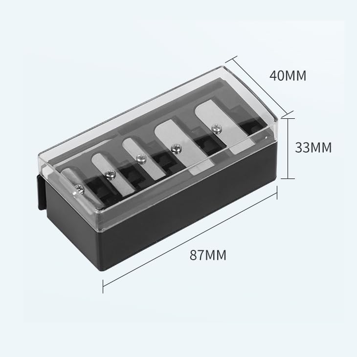 1PC Five Holes Makeup Pen Sharpener Pencil Sharpener Makeup Tool