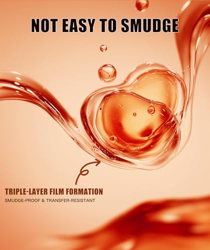 24HR Waterproof Eyeliner Pencil with Built-In Sharpener – Long Lasting, Smudge-Proof, Creamy Glide, Bold Pigment, Vegan & ...