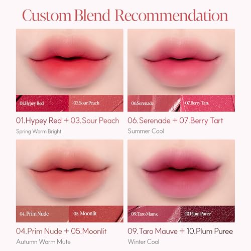 Espoir Couture Lip Tint Fitting Blur #9 Taro Mauve | Smudge-Proof Fixing Lip Stain, Soft & Creamy Texture without Flaking,...