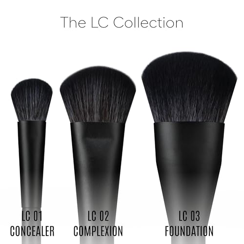 rephr LC 01 Concealer Brush, Synthetic Bristles, designed for Liquids and Cream Based Products