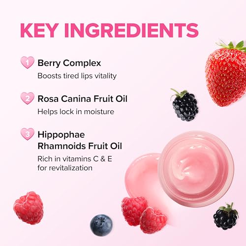 Klavuu Lip Mask Sleeping Pack (0.7oz) – Overnight Deep Hydrating Korean Lip Balm Treatment for Very Dry, Chapped Lips | Li...