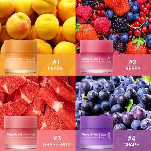 Sleeping lip mask, Nourish & Hydrate Lip Mask With Vitamin C, Antioxidants, Lip Balm, Lip Skin Care, Improve Lip Color, Re...