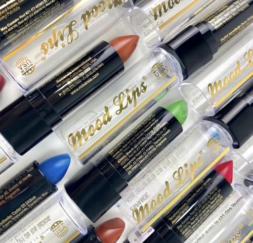 Mood Lips Color Changing Lipstick | Long Lasting Lip Stain Effect | 12 Hour Wear | Magic pH Tint | Aloe Vera Hydrating & M...