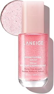 LANEIGE Bouncy & Firm Serum: Korean Slow Aging Collagen Serum with Peptides for Plumping, Firming, & Hydrating