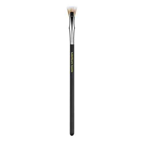 Bdellium Tools Professional Makeup Brush - Maestro Series 730 Bent Mascara Fan - With Soft Synthetic Fibers, For Applying ...