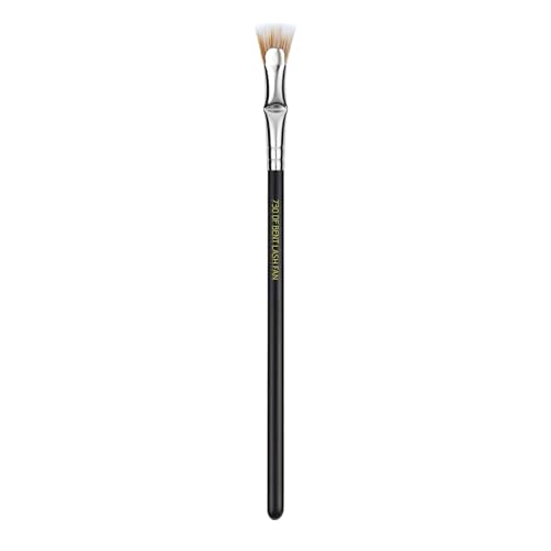 Bdellium Tools Professional Makeup Brush - Maestro Series 730 Bent Mascara Fan - With Soft Synthetic Fibers, For Applying ...