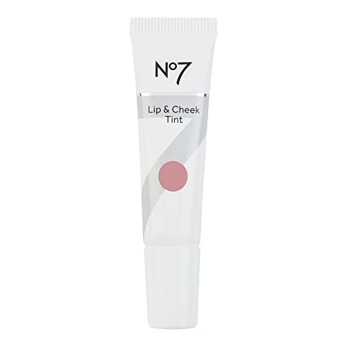 No7 Lip & Cheek Tint - Lightweight Lip and Cheek Stain for Rosy Lips & Natural Face Blush - Multipurpose Face Makeup with ...