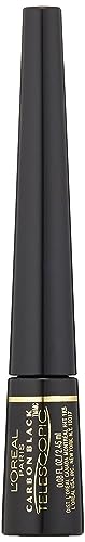 L'Oreal Paris Telescopic Precision Liquid Eyeliner, Carbon Black, 0.08 Oz