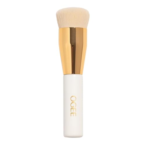 Ogee Professional Quality Makeup Brush - Ultra-Soft Base Brush with Vegan Bristles for Flawless Liquid Makeup Application...