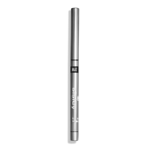 Sisley Paris Phyto-Khol Star Waterproof, 1 Matte Onyx - Long-Lasting, Retractable Eyeliner Pencil with Sharpener - Intensi...
