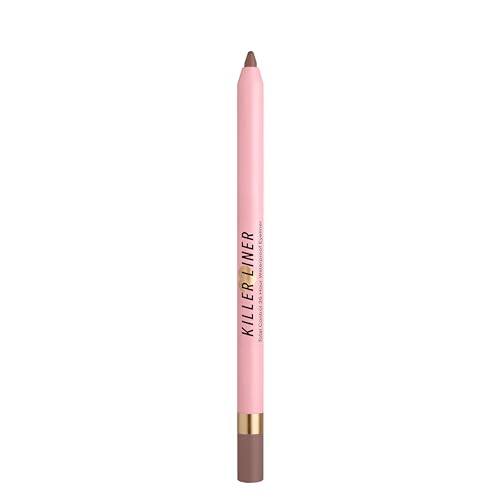Too Faced Killer Liner 36-Hour Gel Eyeliner Pencil | Long Lasting, Waterproof, Non-Flaking Eyeliner Pencil, 0.04 Ounce