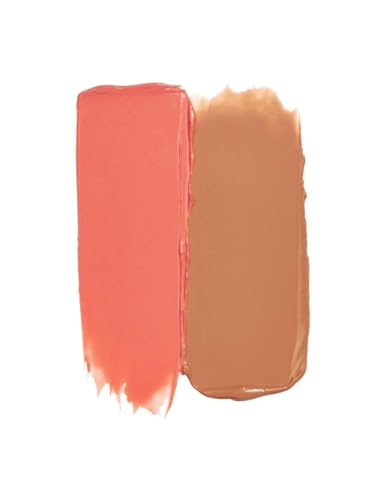 DIBS Beauty - Desert Island Duo Blush + Bronzer Stick, Creamy, buildable, blendable, streak-free - (1 Out of Office/Vaca...