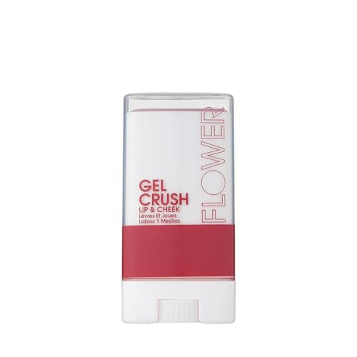 FLOWER Beauty Lip & Cheek Gel Crush | Cream Blush and Lips Tint in One Portable Multistick | Hydrating Burst of Color | (B...