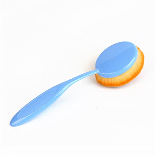 Yoseng Oval Foundation Brush, Large Toothbrush Makeup Brushes Fast Flawless Application Liquid Cream Powder Foundation,Sun...