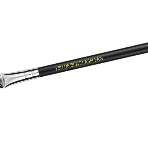 Bdellium Tools Professional Makeup Brush - Maestro Series 730 Bent Mascara Fan - With Soft Synthetic Fibers, For Applying ...