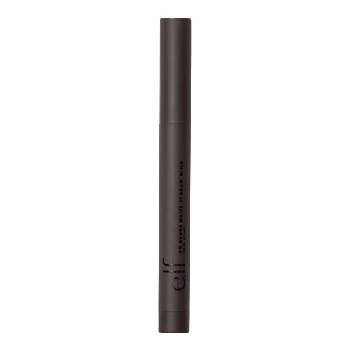 e.l.f. No Budge Matte Shadow Stick, One-Swipe Cream Eyeshadow Stick, Long-Wear & Crease Resistant, Matte Finish, Vegan & C...