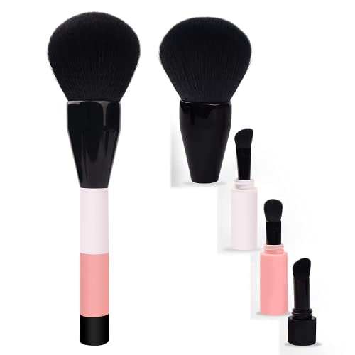 Makeup Brushes Daubigny 4IN1 Powder brush Premium Durable Kabuki Makeup Brush Eyeshadow Brush Concealer Brush Perfect For ...
