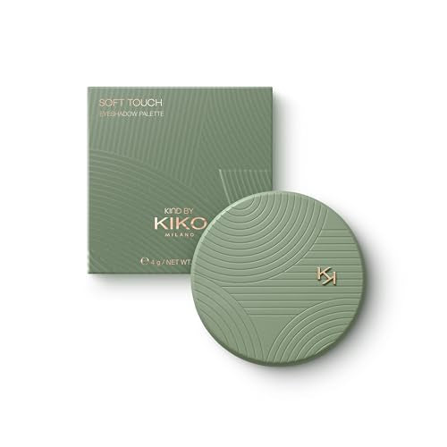 KIKO Milano Kind by KIKO Soft Touch Eyeshadow Palette 01, Eye Palette With 5 Multi-Finish Eyeshadows