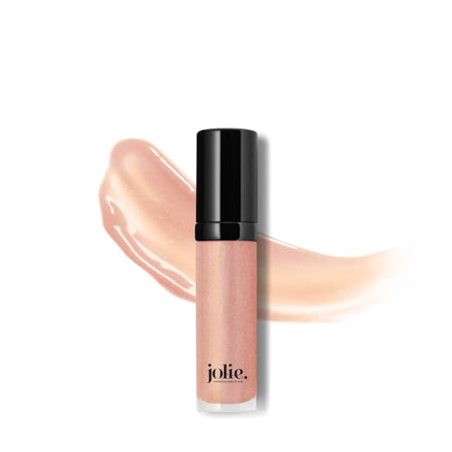 Jolie Super Hydrating Luxury Lip Gloss - Intense pigment W/Superior Shine (Skinny Dip)