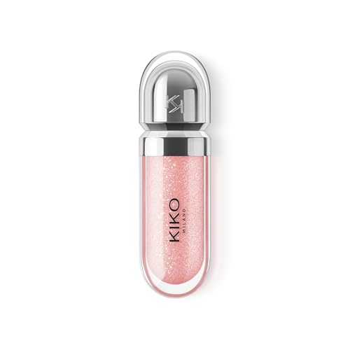 KIKO Milano 3D Hydra Lip Gloss – High Shine, Hydrating, Plumping, Non-Sticky, Moisturizing Lip Makeup
