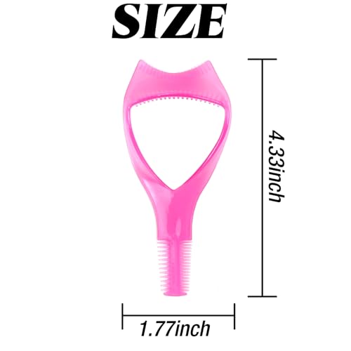 RONYOUNG 9PCS 3 in 1 Eyelashes Tools Mascara Shield Applicator Guard Eyelash Guide for Makeup, 3 Colors