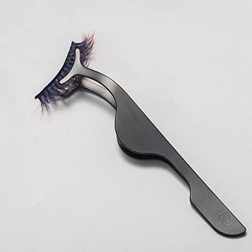 False Eyelash Tweezers for Lash Clusters 3PCS Professional Eyelashes Applicator Tool Stainless Steel Remover Clip Eyelashe...