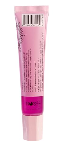 Rosee Lip Gloss Vegan & Cruelty Free Treatment, Professional Make up, Long Lasting Glossy with Shea Butter, Moisturize, Pr...