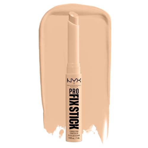 NYX PROFESSIONAL MAKEUP Pro Fix Stick Correcting Concealer, Buildable Medium Coverage Concealer Stick - Vanilla