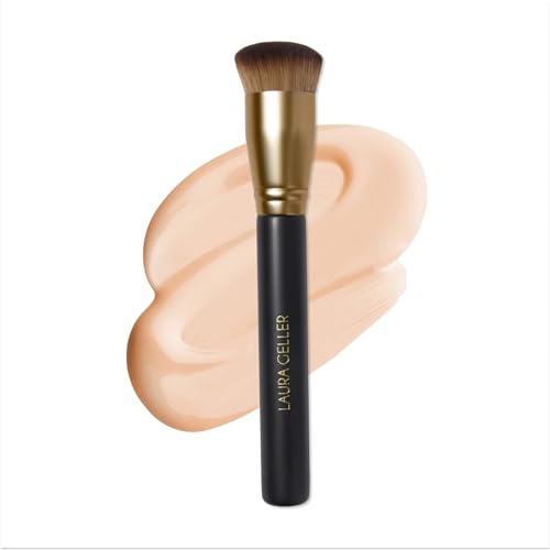 LAURA GELLER NEW YORK Cosmetic Professional Makeup Brushes - Cruelty-Free - 06 Full Coverage Foundation Blending Brush