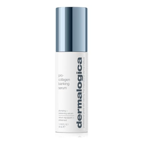 Dermalogica Pro Collagen Banking Serum for Face, Plumping and Preserving Skin's Collagen, Prevent Wrinkles and Fine Lines ...