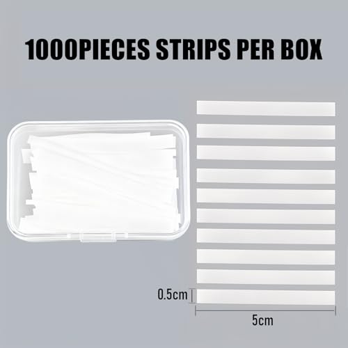 1000PCS Lash Lift Paper Strips,Reusable Lash Lift Tools,Eyelash Lifting Lashes Lift Ribbon,Preventing EyeLashes from Poppi...