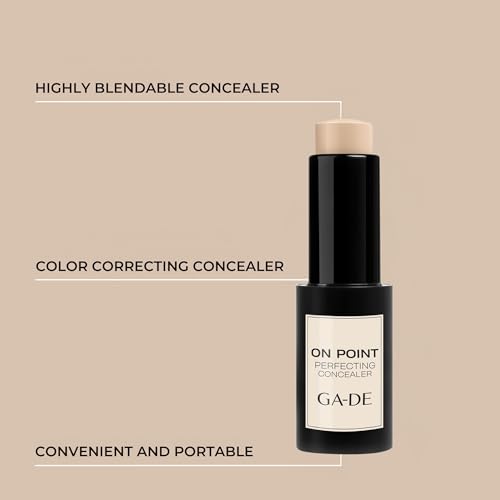 GA-DE On Point Perfecting Concealer Stick, 51 - Concealer for Dark Circles, Evens Skin Tone, Moisture Retention - Ideal fo...