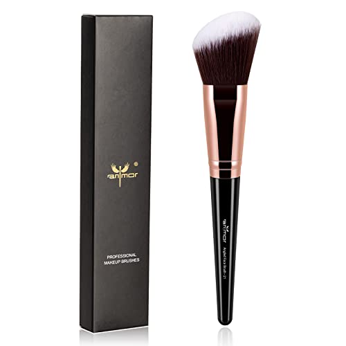 Anmor Contour Brush, Premium Contour Blush Bronzer Face Makeup Brush, Perfect For Cheek Forehead Jaw Nose Blending Deepeni...