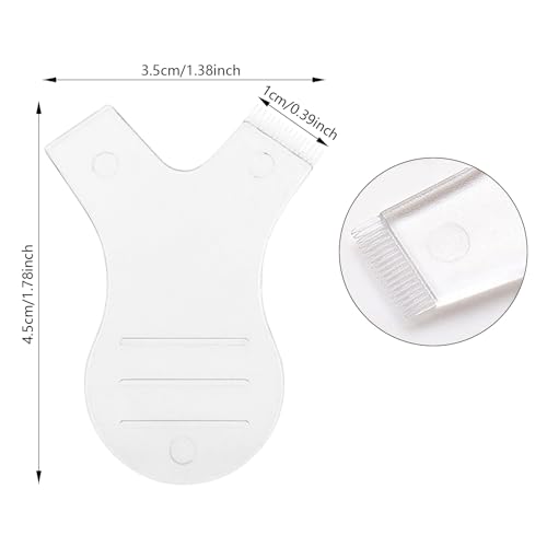 100 Pcs Y Comb Eyelash Lift Brush,Professional Lash Perming & Grafting Tools for Extensions,Lift & Tint,Beauty Supplies Kit