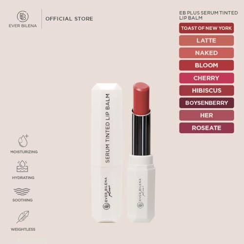 EVER BILENA Plus Serum Tinted Lip Balm 3.2g | Hydrating Lip Care with Long-Lasting Color | Nourishing Formula for Soft, Sm...