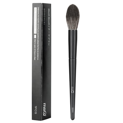 MSQ Blush Powder Makeup Brush for Blush & Bronzer, Eco-Friendly Premium Makeup Brush, Synthetic Bristles, Ideal for Highli...