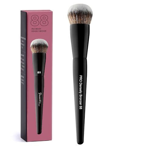 Bueart Design PRO Densely Bronzer Makeup Brush 88 with Densely Premium Hair for Flawless Cream Foundation Bronzer Liquid