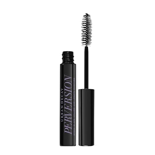 Urban Decay Perversion Volumizing Mascara (Travel Size) - Intense Black Lengthening Mascara, Smudge-Resistant, Flake-free,...