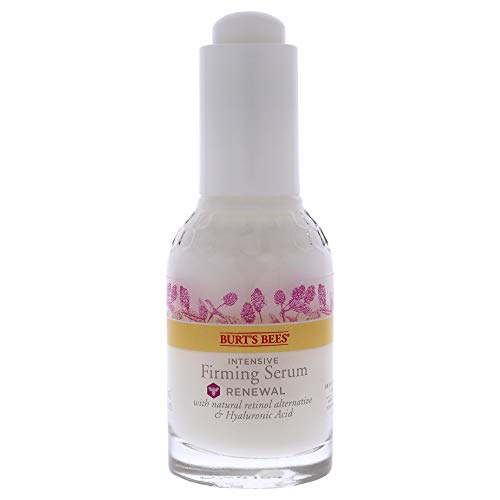 Burt's Bees Renewal Intensive Firming Serum with Bakuchiol Natural Retinol Alternative – 1 ounce (Packaging May Vary)