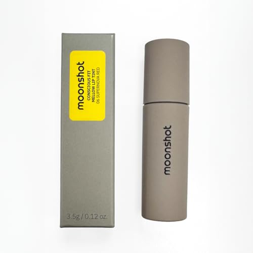 Moonshot KOREA Conscious Fit Mellow Lip Stain Longwear, Weightless, Not Animal Tested,Glow-Boosting, Long-Lasting, Comfort...
