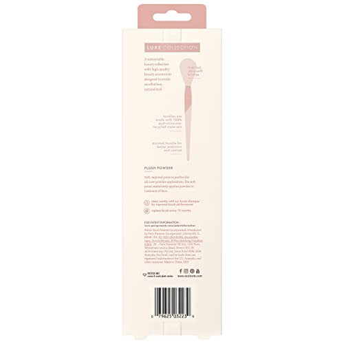 EcoTools Luxe Plush Powder Makeup Brush for Blush & Bronzer, Works Best With Powder Makeup, Luxurious and Glamorous, Eco-F...