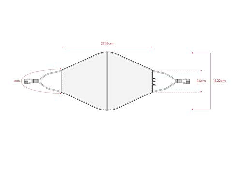 Bloch Soft Stretch Reusable Face Mask (Pack of 3)